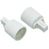 ADATTATORE PER LAMPADA DA G23 A E27