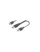 CAVO USB2.0 DUAL POWER 2 SPINE A / SPINA B 1M