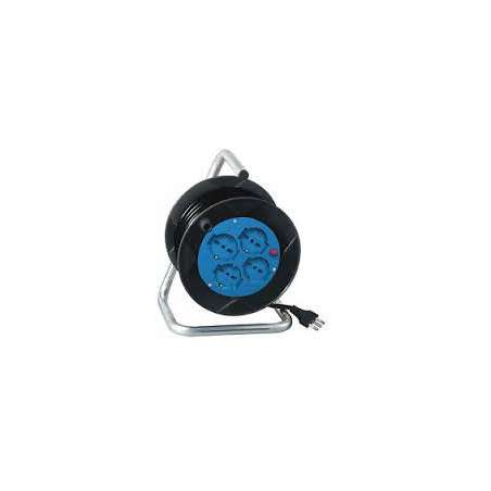 PROLUNGA ELETTRICA AVVOLGIBILE 15MT+4 PRESE