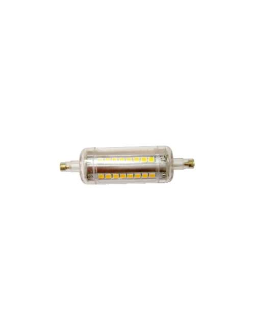 LAMPADA A LED SLIM R7S 78MM 6W LUCE FREDDA