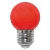 LAMPADA A LED MINI GLOBO SFERA E27 220V 2W ROSSA
