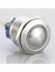 PULSANTE ANTIVANDALO 19MM CON ATTUATORE PIANO