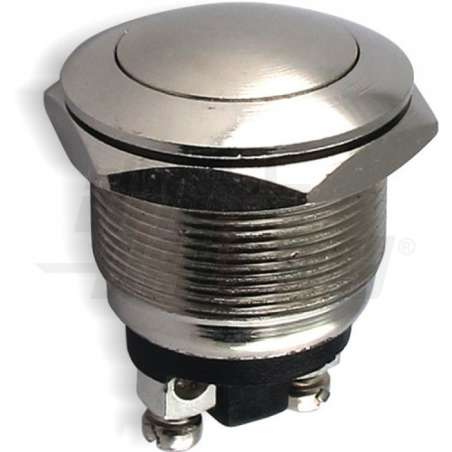 PULSANTE ANTIVANDALO 19MM CON ATTUATORE A CUPOLA