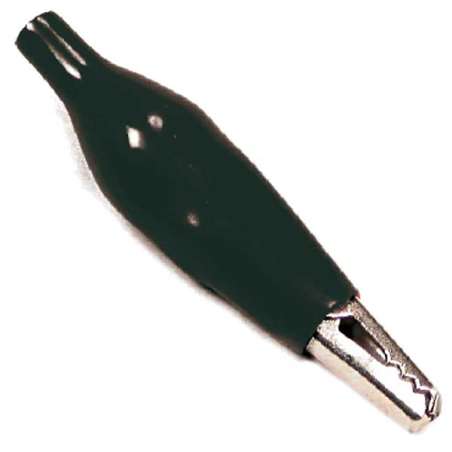 PINZA COCCODRILLO COL.NERO 27MM