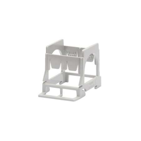 SUPPORTO FRUTTO DIN 2P MONTAGGIO SISTEMA-EN50022