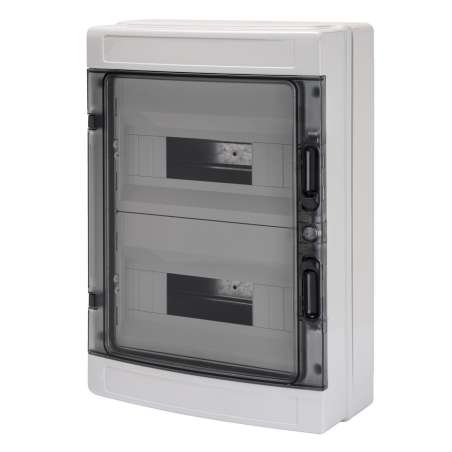 CENTRALINO CON PARETI LISCE 24 MODULI IP65