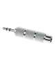 ADATTATORE DA SPINA JACK 3.5 ST A PRESA 6.3 ST MET