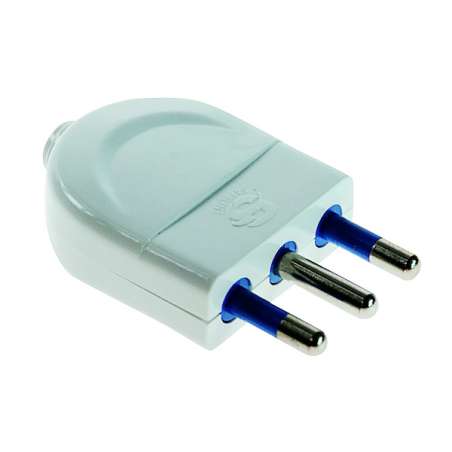 SPINA ELETTRICA 16A+T BIANCA