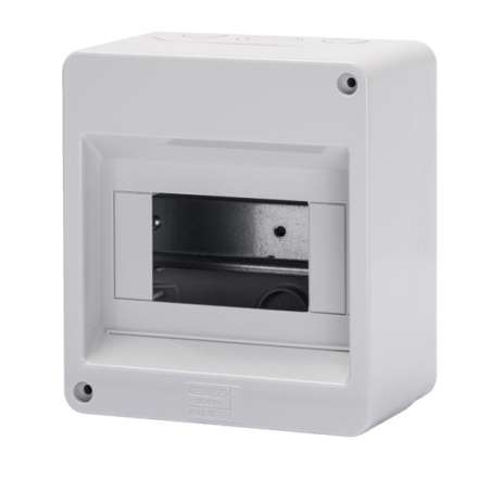 CENTRALINO SENZA SPORTELLO 6 MODULI IP40