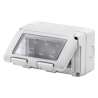 CONTENITORE A PARETE IP55 4 POSTI GEWISS