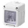 CONTENITORE A PARETE 2 POSTI IP55 GEWISS