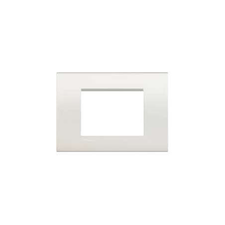 PLACCA LIVING LIGHT 4 MODULI BIANCA