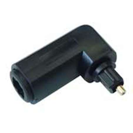 ADATTATORE SPINA TOSLINK PRESA TOSLINK 90°
