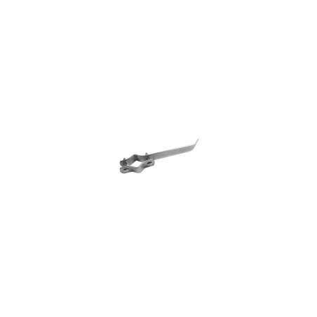STAFFA X PALO ANTENNA TV A MURO 33 CM.