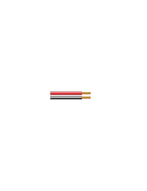 CAVO ALIMENTAZIONE HI-FI CAR 1X10MM ROSSO TRASPARE