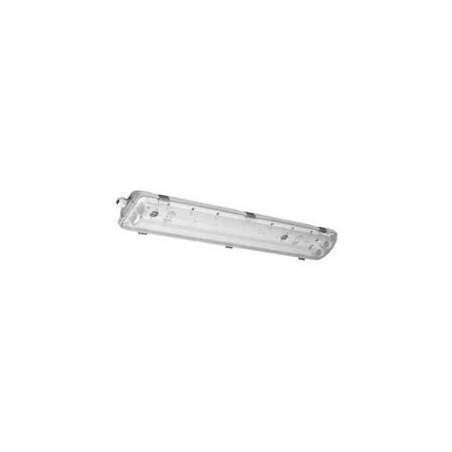 PLAFONIERA PER NEON A LED 2X18W T8 60CM IP65