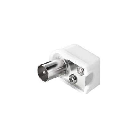 SPINA COASSIALE TV 9.5MM 75 OHM A PIPA