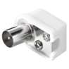 SPINA COASSIALE TV 9.5MM 75 OHM A PIPA
