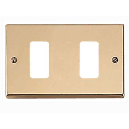 PLACCA BRONZO 2 FORI