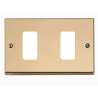 PLACCA BRONZO 2 FORI