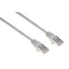 CAVO PATCH UTP CAT. 6 CON 2 SPINE RJ45 5MT GRIGIO