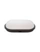 PLAFONIERA OVALE LED DA ESTERNO IP65 20W ANTRACITE