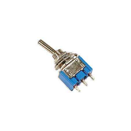 DOPPIO DEVIATORE MINIATURA 6A  ON-ON A LEVETTA