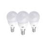 KIT 3 LAMPADINE LED MINI GOCCIA E14 6W LUCE CALDA
