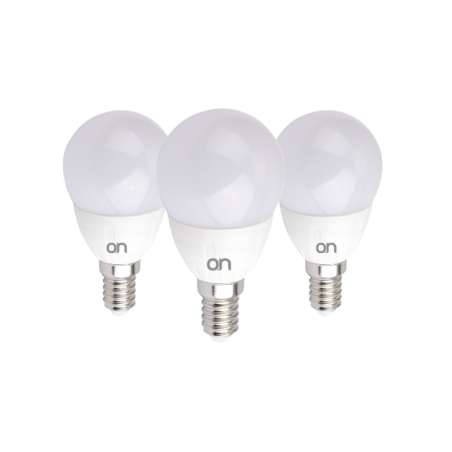 KIT 3 LAMPADINE LED MINI GOCCIA E14 6W LUCE FREDDA