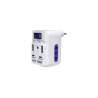 ADATTATORE SPINA 10A 2 PRESE 10A CON 2 USB