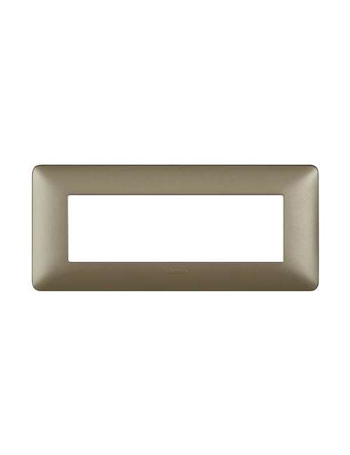 PLACCA MATIX 6 MODULI TITANIUM