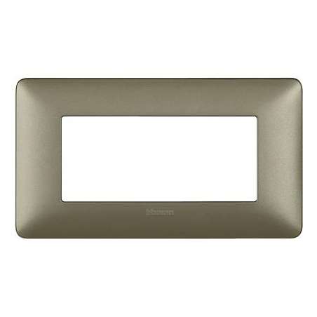 PLACCA MATIX 4 MODULI TITANIUM
