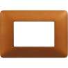 PLACCA MATIX 3 MODULI ROSSO TERRA