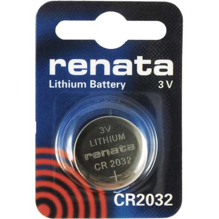 BATTERIA BOTTONE LITIO CR2032 3V 225 MAH RENATA
