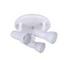 PLAFONIERA CON3 FARETTI SPOT CON PORTALAMPADA E27