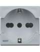 PRESA SCHUKO BIVALENTE 2P+T 16A 250 VA.C. AXOLUTE
