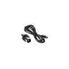 CAVO ANTENNA TV SPINA/PRESA NERO 5 MT + ADATTATORE