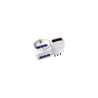 ADATTATORE SPINA 10A  2 PRESE 10/16A + SCHUKO