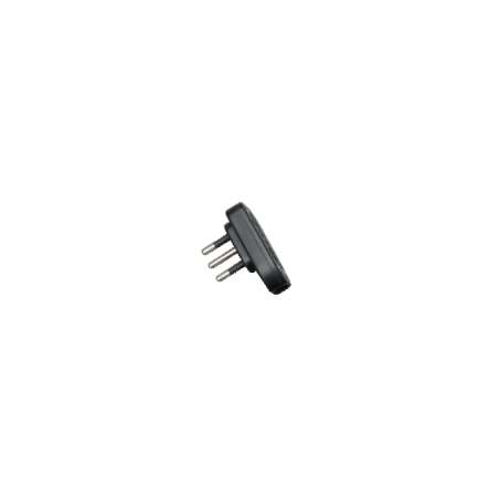 SPINA ELETTRICA 10A+T A PIPA NERA