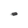 SPINA ELETTRICA 10A+T NERA