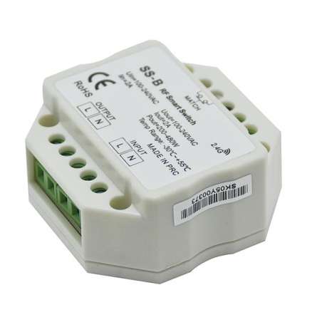 DECODER DA RF 2,4GHZ A RELÈ ON/OFF 100-240V
