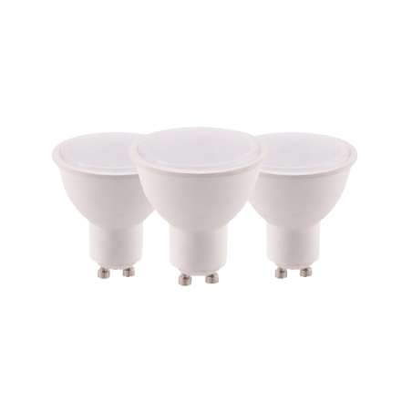 KIT 3 FARETTI LED GU10 7W 120° LUCE FREDDA