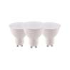 KIT 3 FARETTI LED GU10 7W 120° LUCE FREDDA
