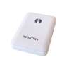 BATTERIA DA VIAGGIO POWER BANK 10000 MAH BIANCA
