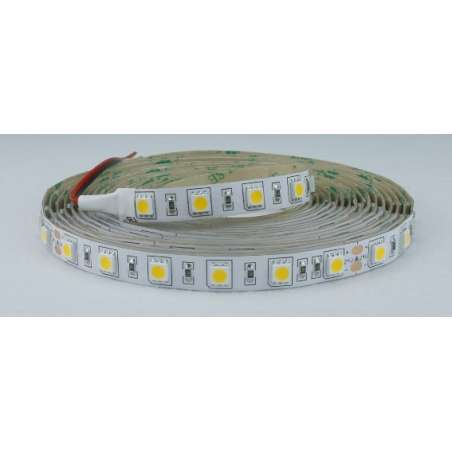 STRISCIA LED 24V 14,4W/M IP20 LUCE FREDDA 6500K