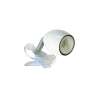 FARETTO SINGOLO LED CON PINZA - KIKILED BIANCO