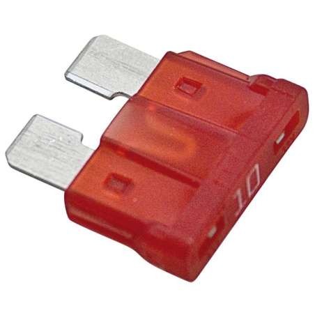 FUSIBILE A LAMA 10A ROSSO