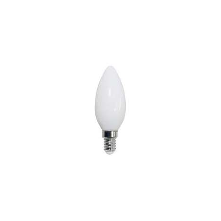 LAMPADA A LED CANDELA MILKY E14 4W LUCE FREDDA