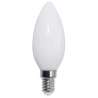 LAMPADA A LED CANDELA MILKY E14 4W LUCE FREDDA