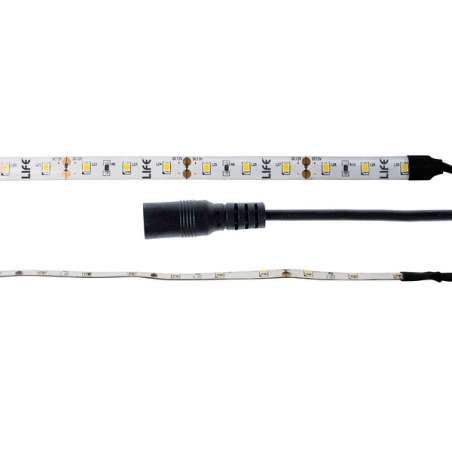 STRISCIA LED 12V 14,4W/M IP20 60LED/M L. NATURALE